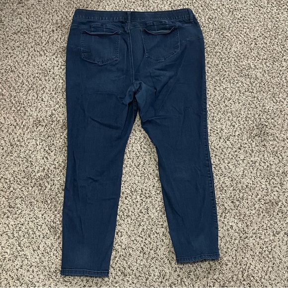 TORRID Bombshell Skinny Premium Stretch Dark Wash Jeans Size 22R - Picture 6 of 9
